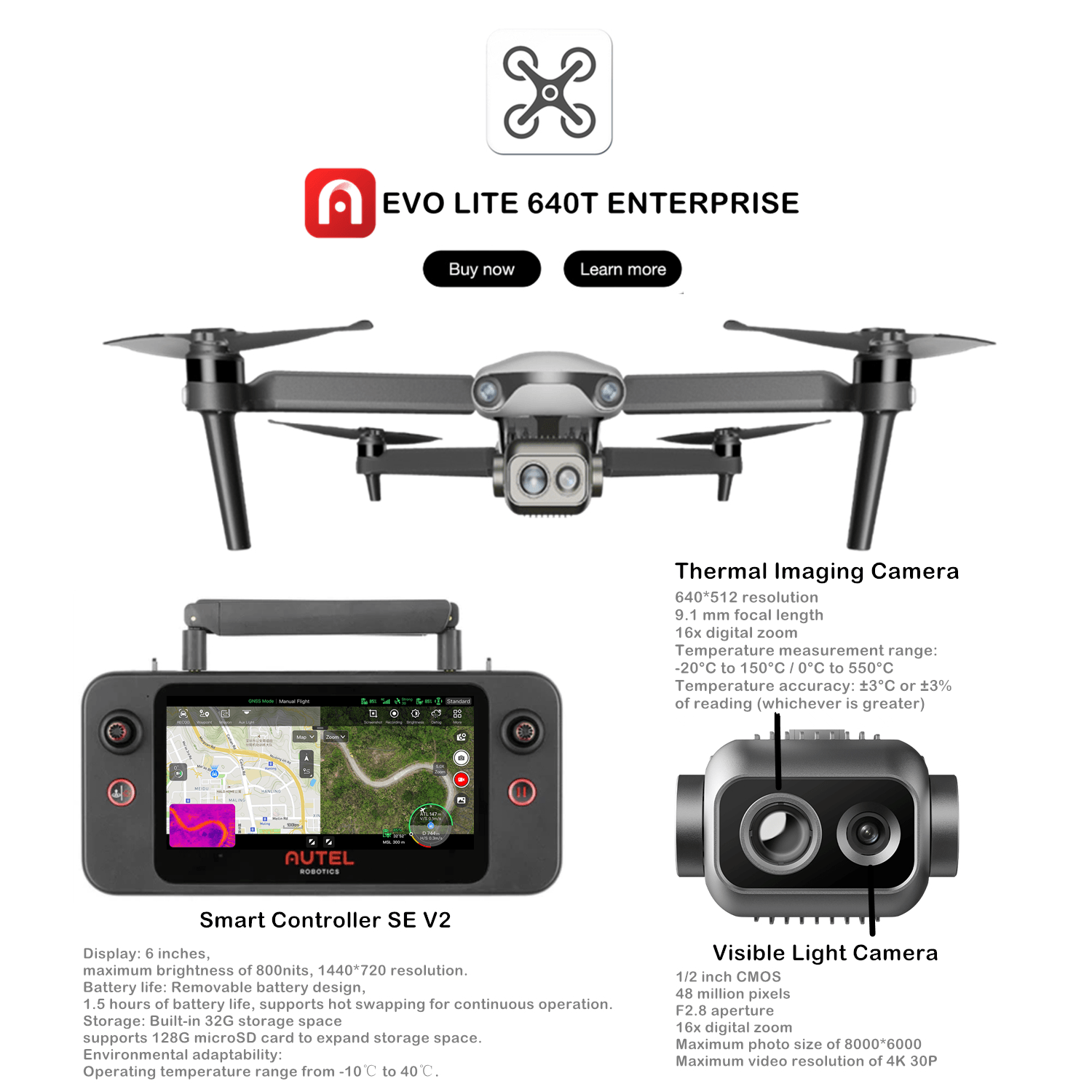 Autel Robotics EVO Lite 640T Enterprise