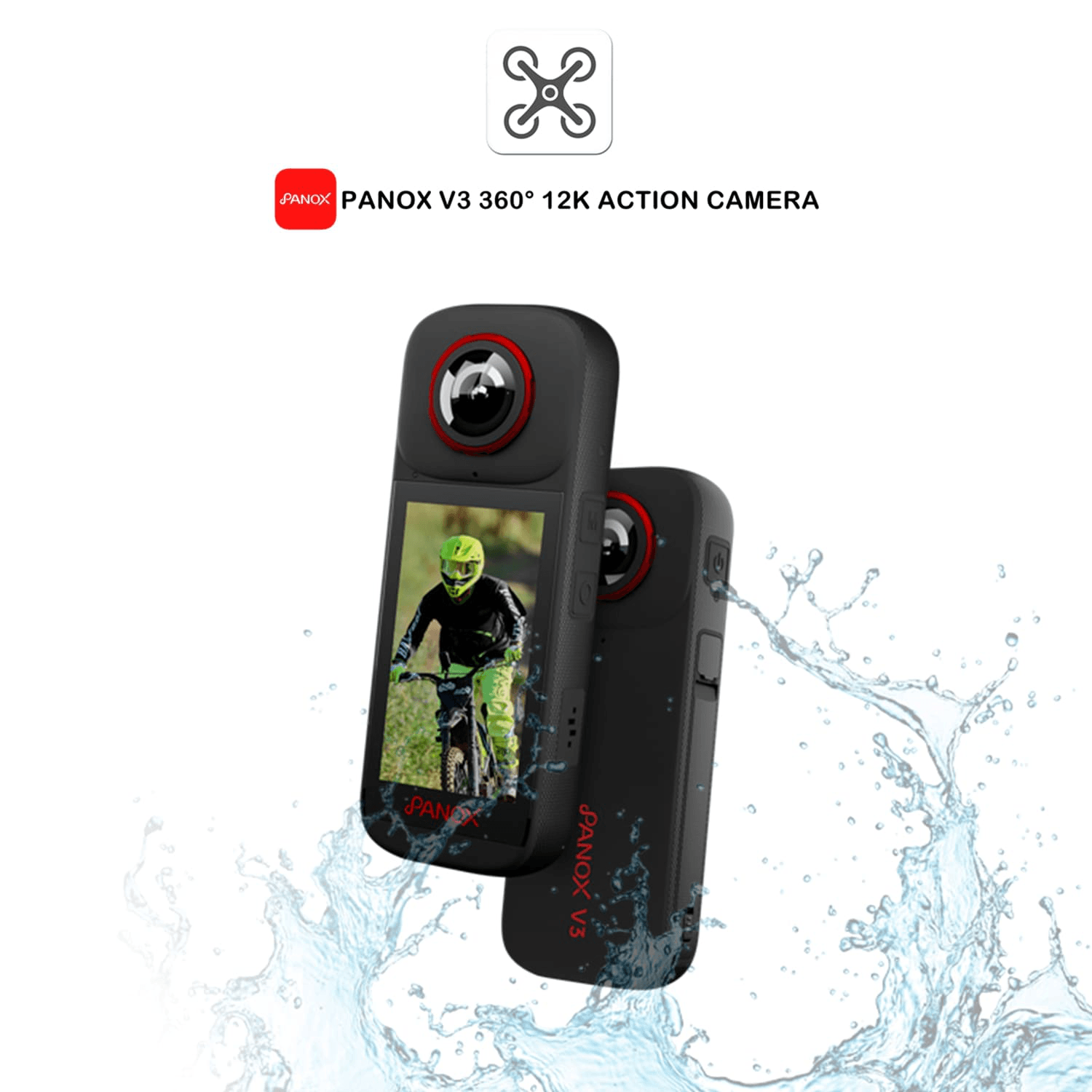 PanoX V3 360° 12K Action Camera