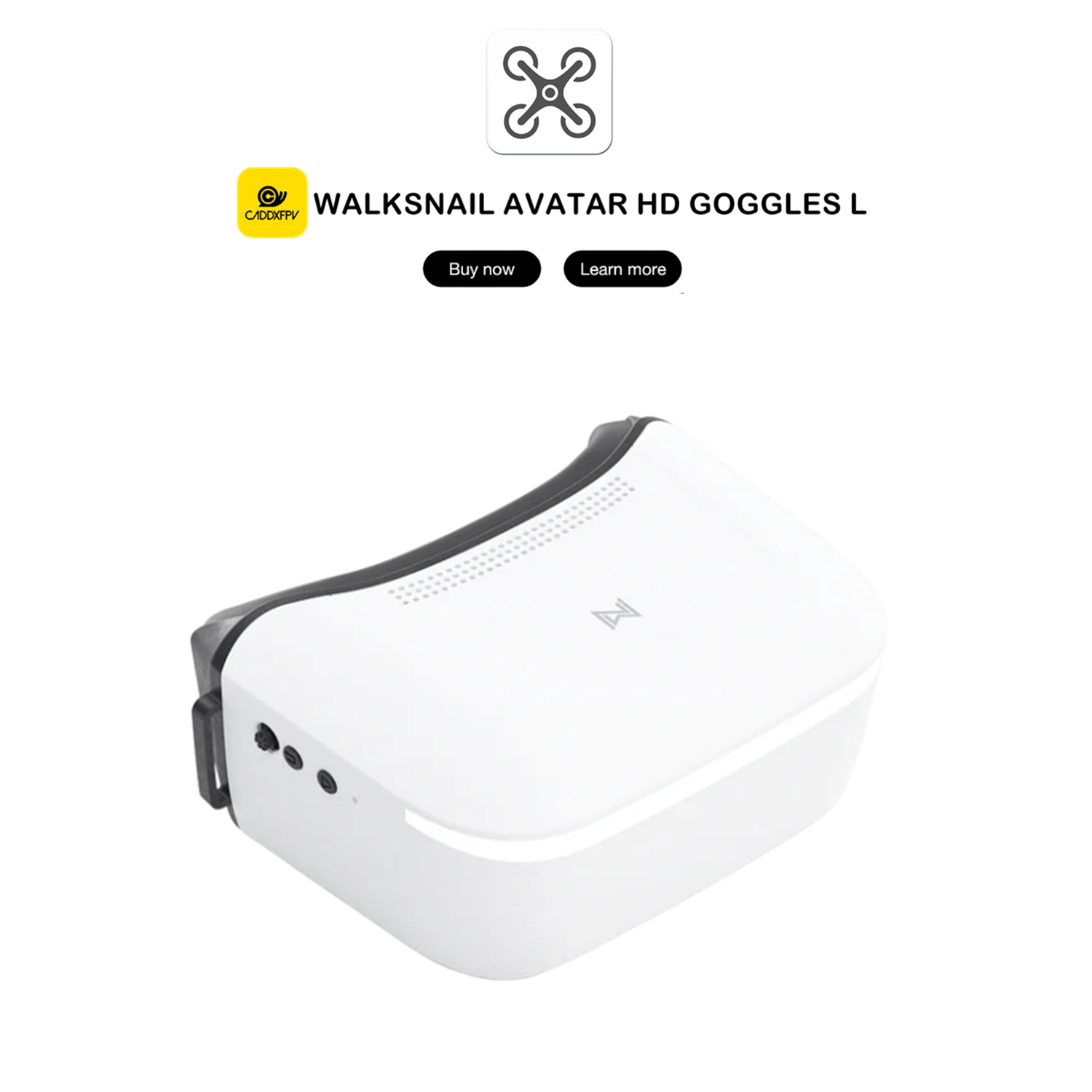 CaddxFPV Walksnail Avatar HD Goggles L