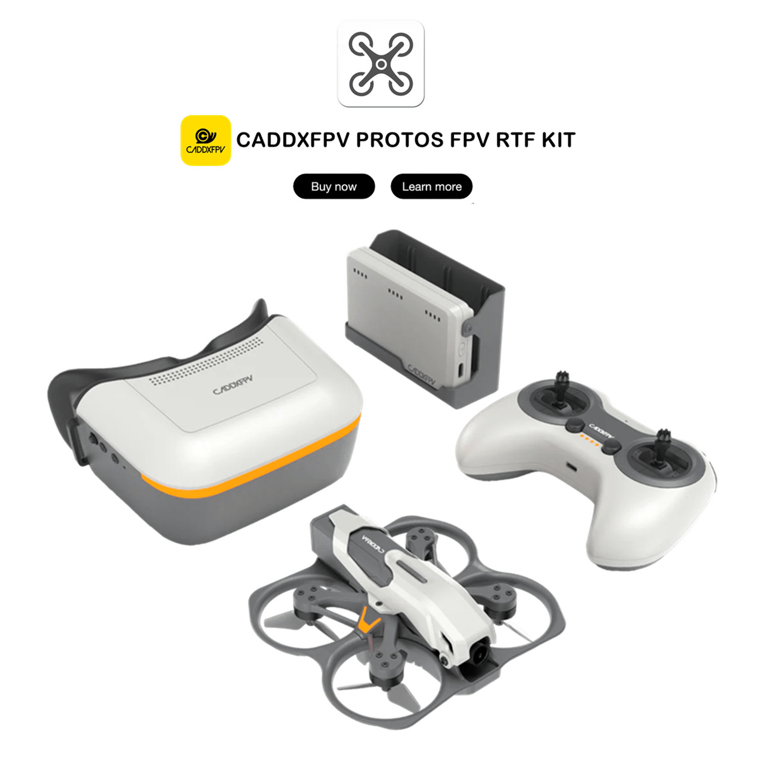 CaddxFPV Protos FPV Drone RTF Kit